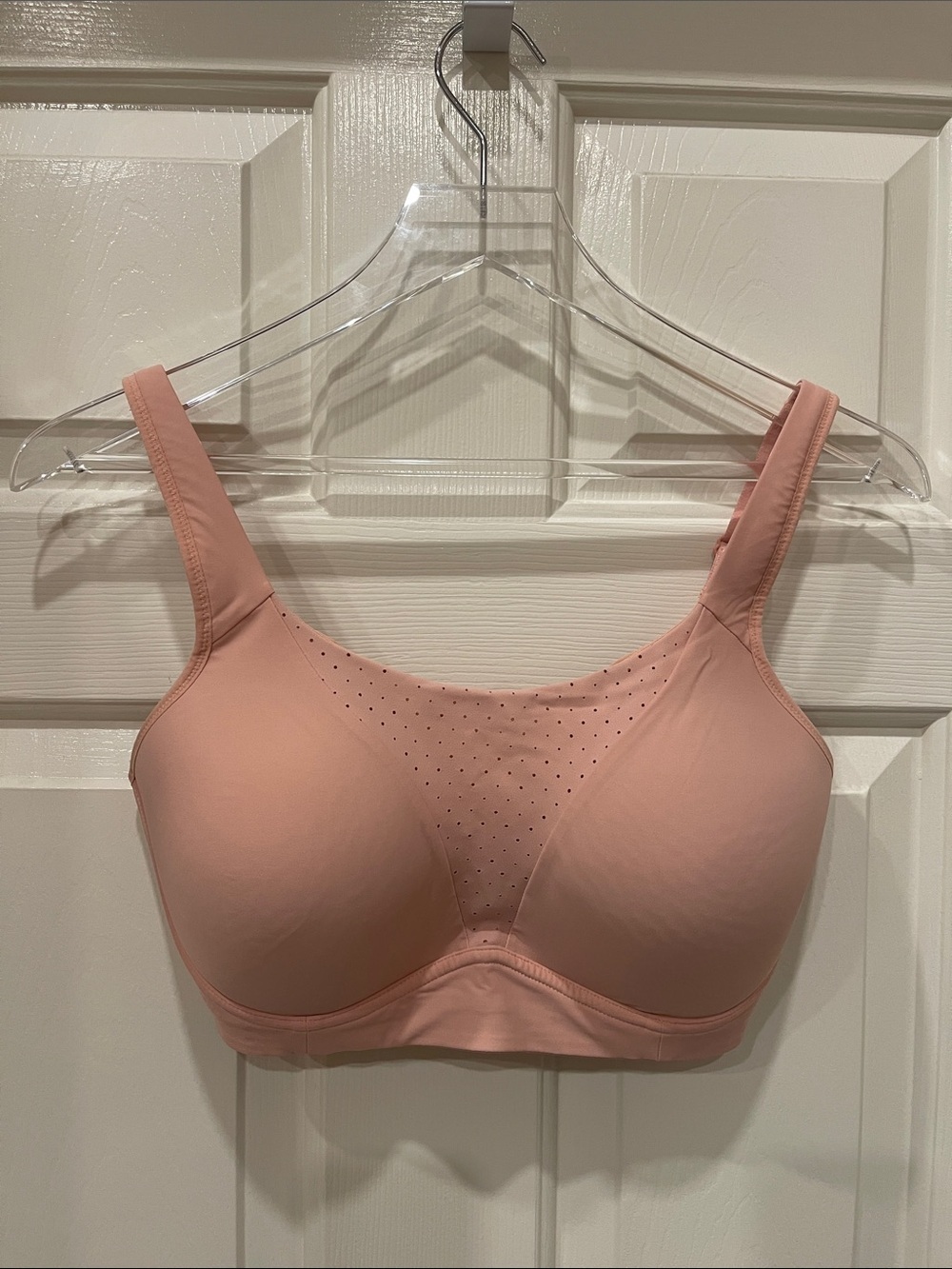 Lulu 🍋 Run Times High Support Bra Blush Pink 34DDD - Picture 1 of 9